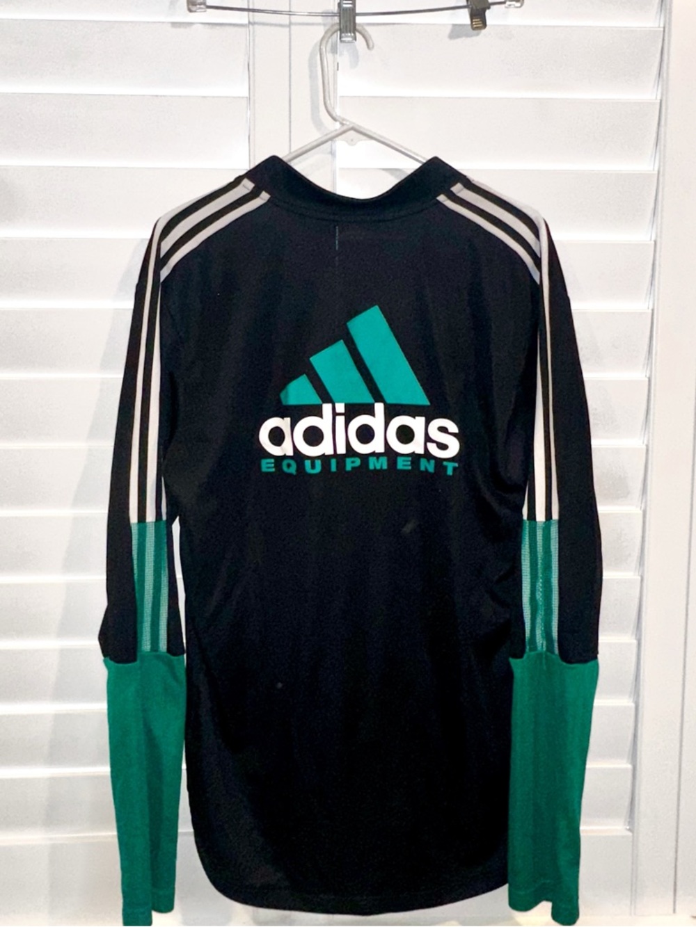 Adidas Men Tiro EQT Track Top Jacket Black Athletic Run Casual Jacket